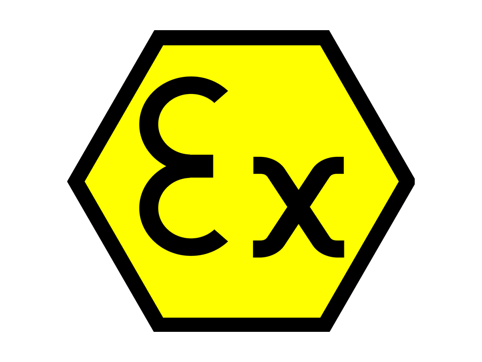 EX logo for ATEX industrial vacuum cleaners