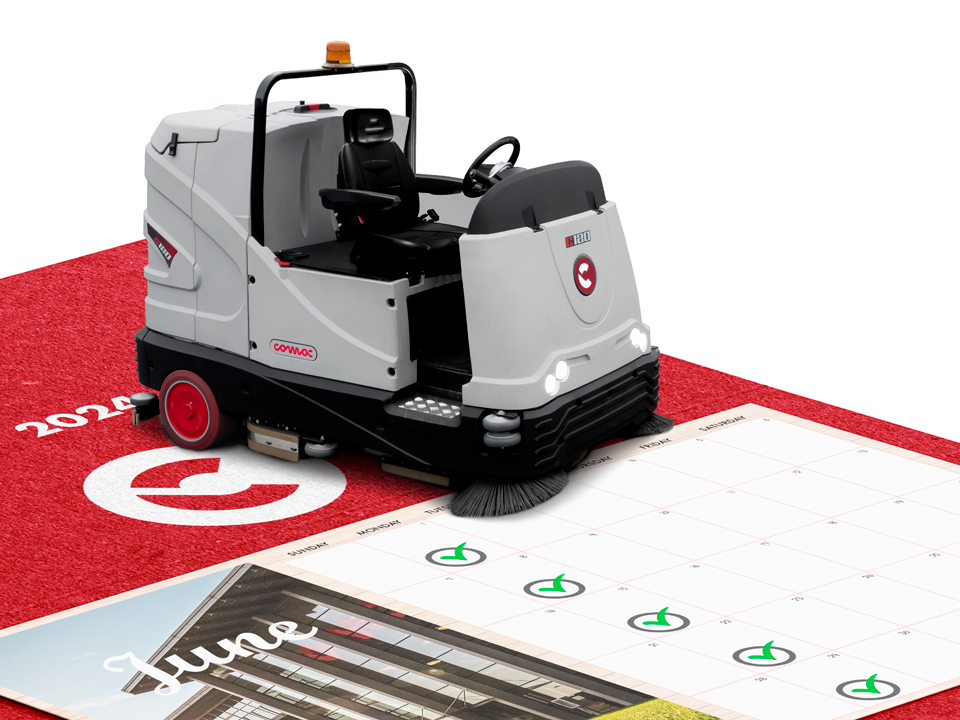 pianificare la pulizia pavimenti industriali