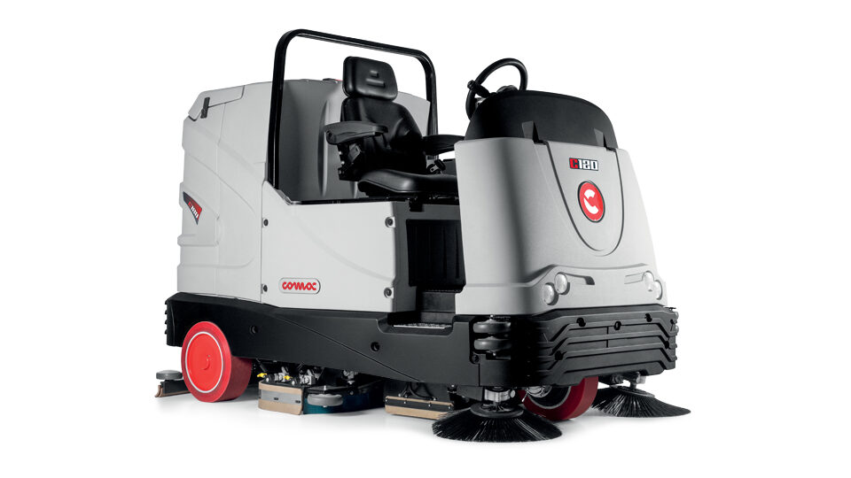 Lavasciuga pavimenti uomo a bordo C120