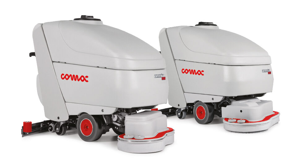 Lavasciuga pavimenti uomo a terra Omnia