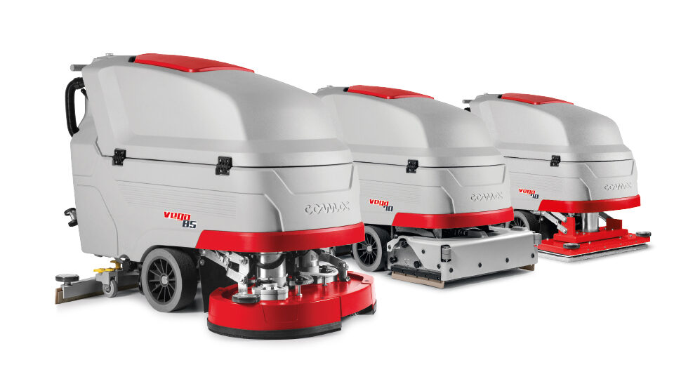 Lavasciuga pavimenti uomo a terra Vega