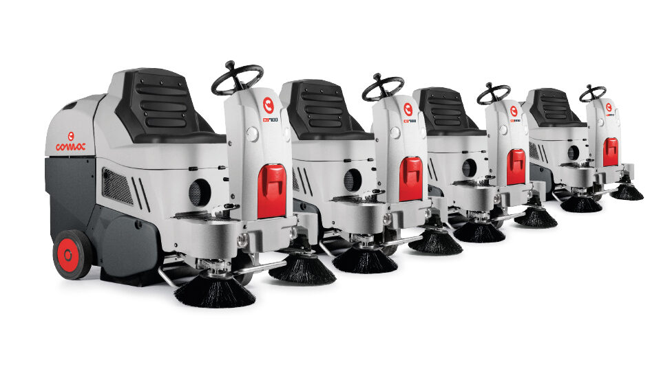 Spazzatrice uomo a bordo CS700 o CS800