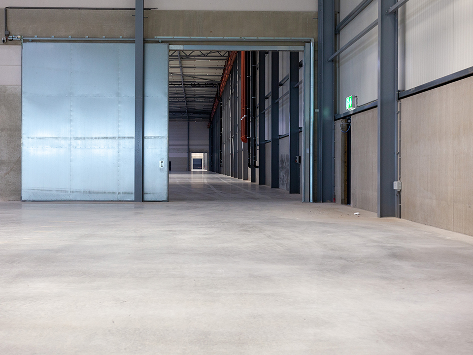 pavimento in cemento industriale