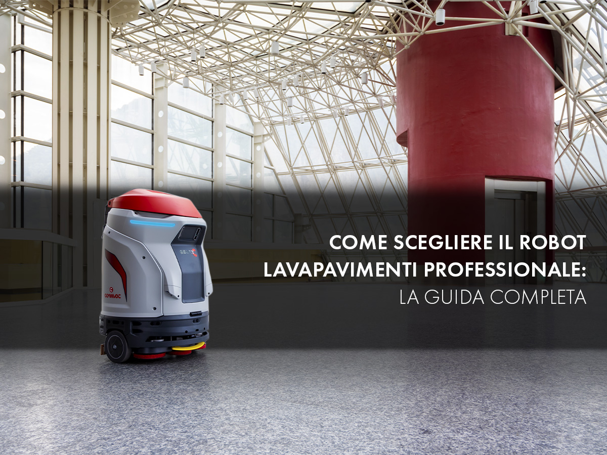 Professional floor cleaning robot