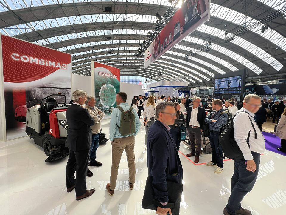 Stand Comac alla fiera Interclean Amsterdam 2026